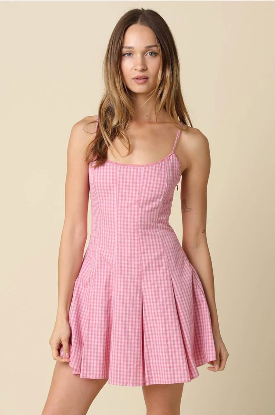 NWT Olivaceous Simple Sweet Dress in Pink. Size Large